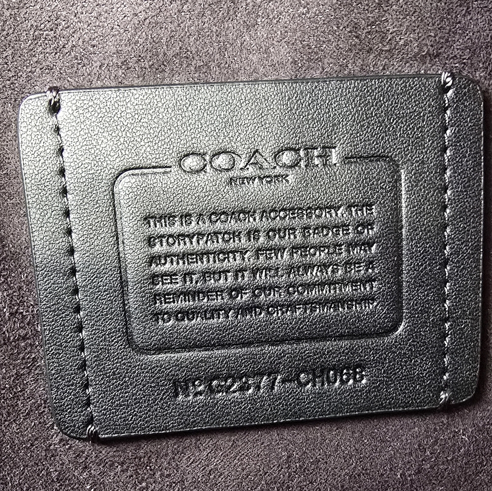 Coach 15 Laptop Case Mahogany Multi, CH068 - Picture 12 of 13